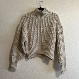 Turtleneck knitted sweater